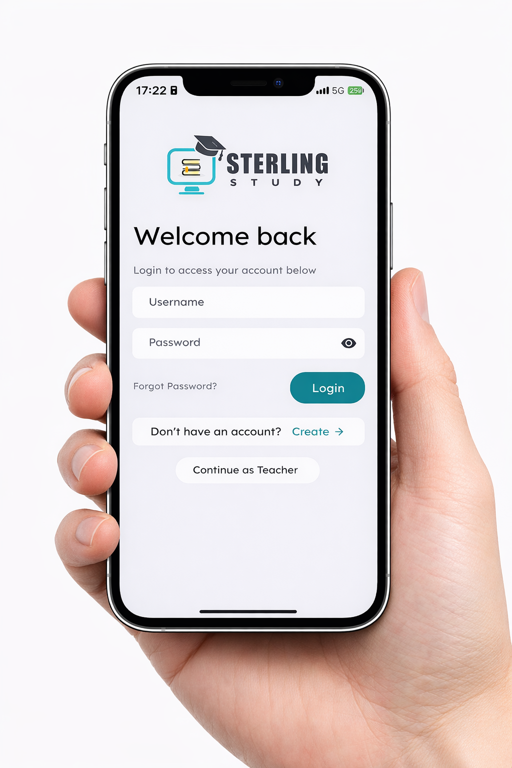 Sterling Study app and portal
