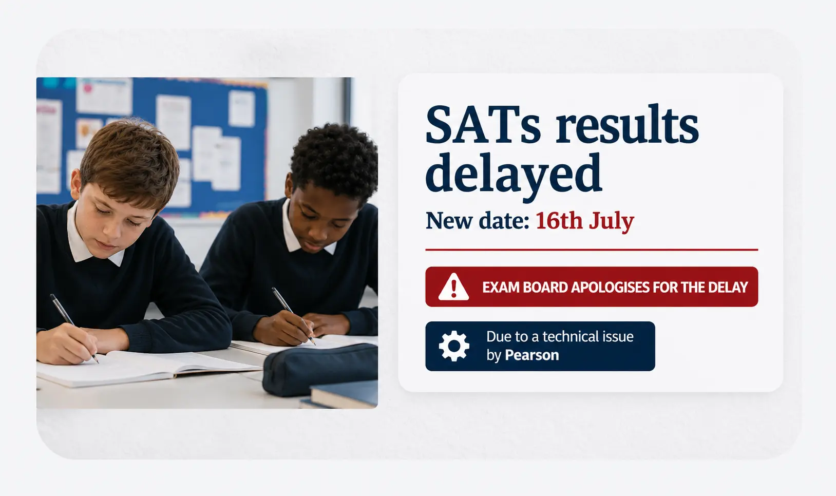 SATs Results Delayed 2026 Explained