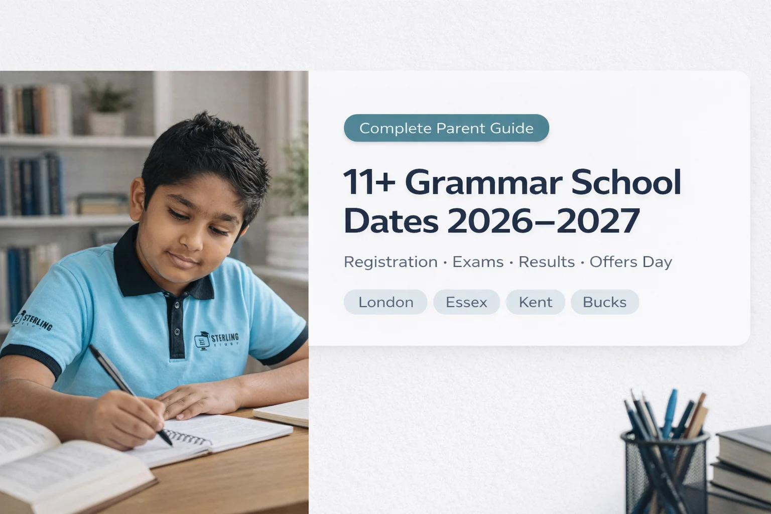 11+ Grammar School Dates 2026-2027